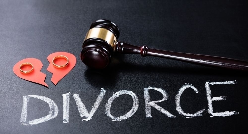 Close-up Of Divorce Concept