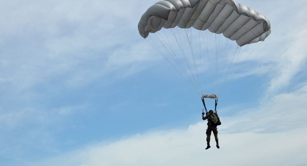 skydiving