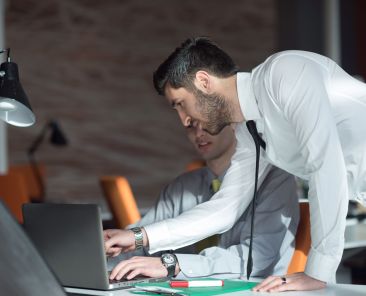 startup business people group working together everyday job at modern office