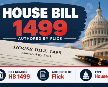 House Bill 1499 Legislative Announcement