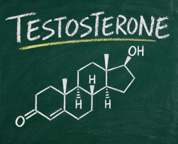 Testosterone Chalkboard Diagram