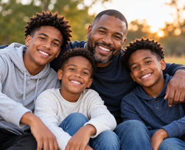 father_three_sons_800x600